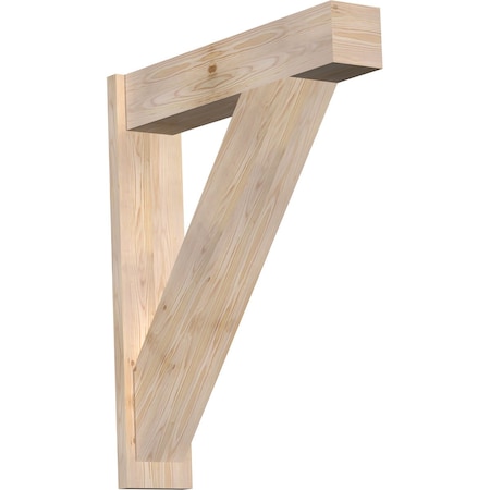 Ekena Millwork Traditional Block Smooth Outlooker, Douglas Fir, 7 1/2"W x 34"D x 40"H OUT08X34X40TRA05SDF